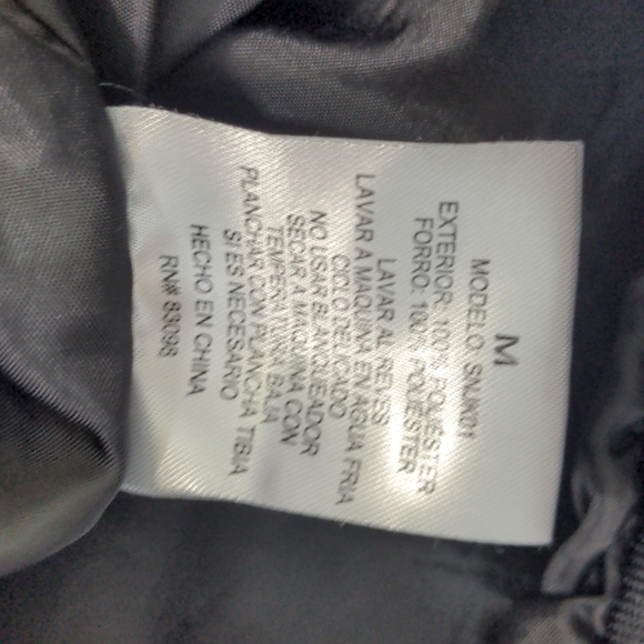 Ci Sono Japanese cherry blossom bird embroidered bomber Jacket Size Medium - Picture 7 of 7